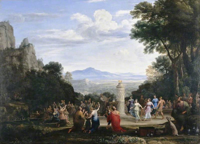 L'adorazione del vitello d'oro - Manchester Art Gallery